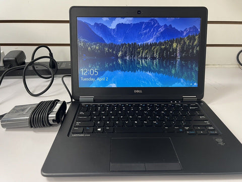Dell Latitude E7250 Laptop, i5-5300U, 8GB RAM, 125GB SSD, Windows 10 Pro 12”